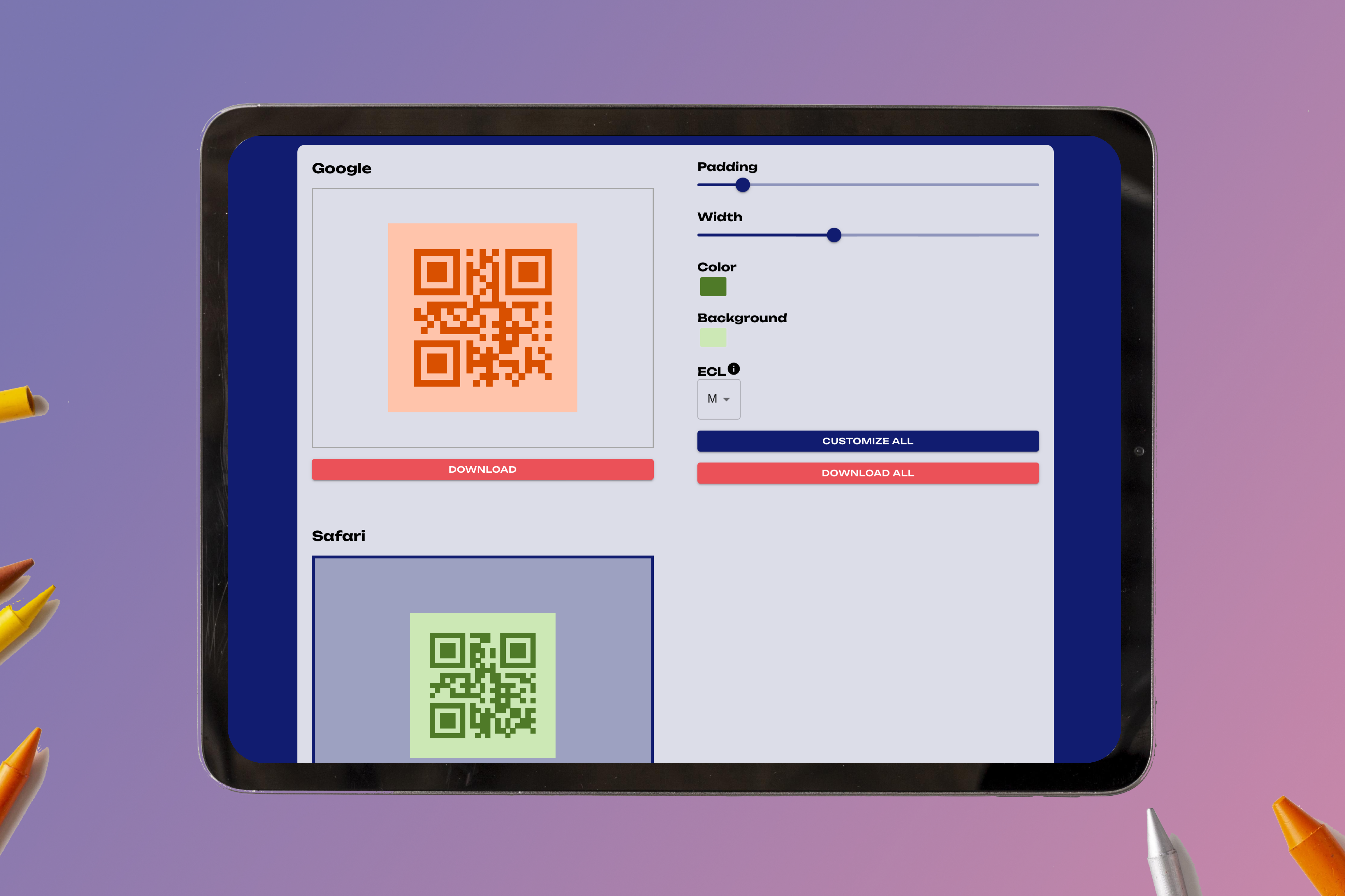 Drop QR-bility